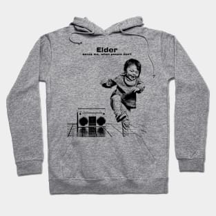 Elder Band Saves Me // pencil sketch Hoodie